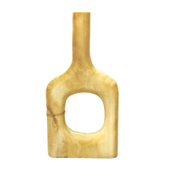 Rzeźba Wazon z surowego drewna 35cm